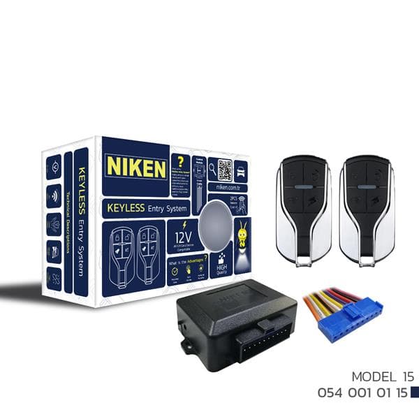 NIKEN KUMANDALI AÇMA KAPAMA - MODEL15  - NIKEN 0540010115 kodlu oto yedek parça