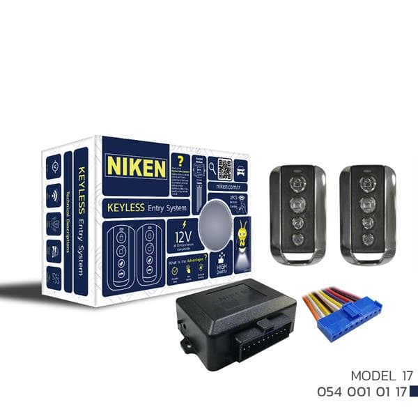NIKEN KUMANDALI AÇMA KAPAMA - MODEL17  - NIKEN 0540010117 kodlu oto yedek parça