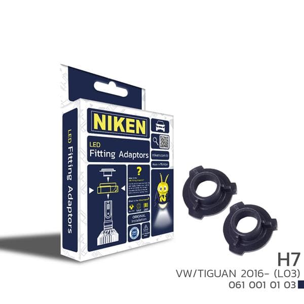 NIKEN LED FAR MONTAJ ADAPTÖRÜ H7 VW TIGUAN 16  - NIKEN 0610010103 kodlu oto yedek parça