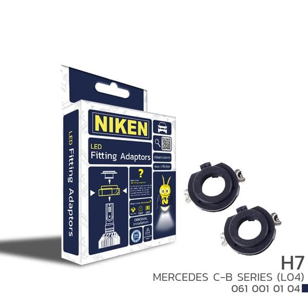 NIKEN LED FAR MONTAJ ADAPTÖRÜ H7 MERCEDES C-B SERISI  - NIKEN 0610010104 kodlu oto yedek parça
