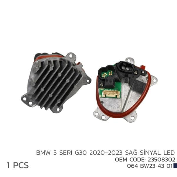 NIKEN BMW 5 G30 2020-2023 SAĞ SİNYAL LED MODÜL 23508302 OEM: 23508302 - NIKEN 064BW234301 kodlu oto yedek parça