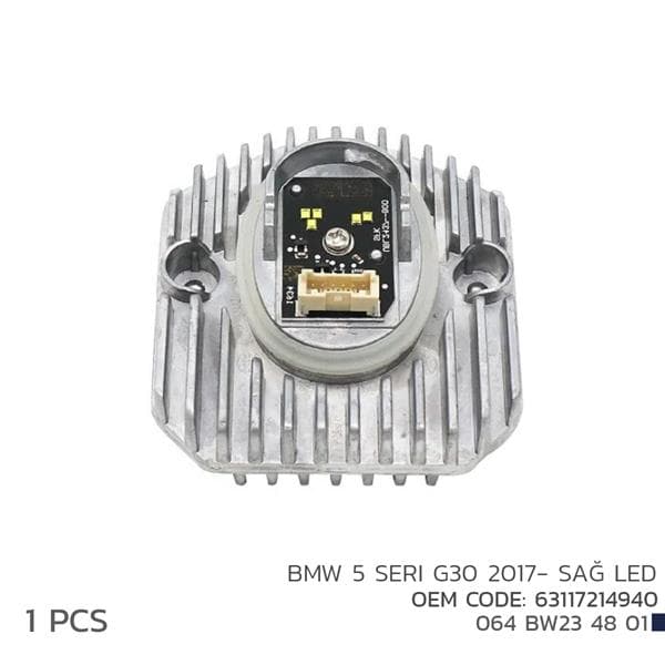 NIKEN BMW 5 SERI G30 2017- SAĞ LED MODÜL 63117214940 OEM: 63117214940 - NIKEN 064BW234801 kodlu oto yedek parça