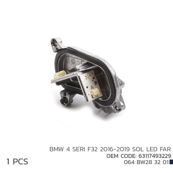 NIKEN BMW 4 SERI F32 2016-2019 SOL LED MODÜL 63117493229 OEM: 63117493229 - NIKEN 064BW283201 kodlu oto yedek parça