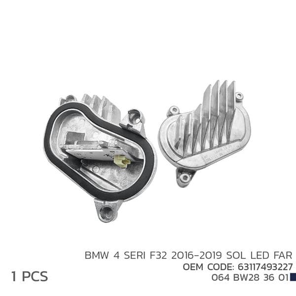NIKEN BMW 4 SERI F32 2016-2019 SOL LED MODÜL 63117493227 OEM: 63117493227 - NIKEN 064BW283601 kodlu oto yedek parça