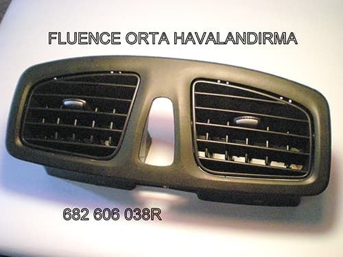 OEK ORTA HAVALANDIRMA IZGARASAI DİFİZÖR MEGANE III-FLUENCE OEM: 682606038R - OEK 682606038R kodlu oto yedek parça