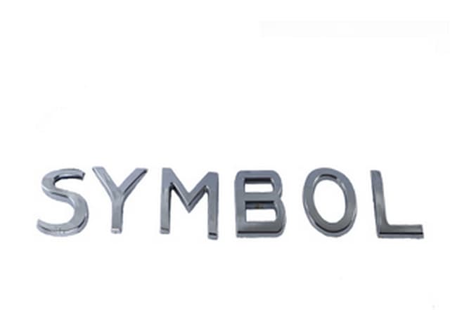 OKSA ARKA BAGAJ YAZISI SYMBOL SYMBOL OEM: 8200867304 - OKSA 243 kodlu oto yedek parça