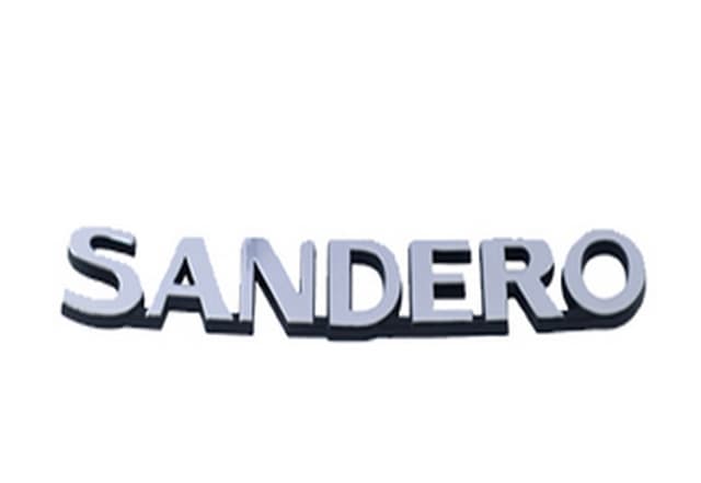 OKSA ARKA BAGAJ YAZISI SANDERO DACIA SANDERO OEM: 908901792R - OKSA 268 kodlu oto yedek parça