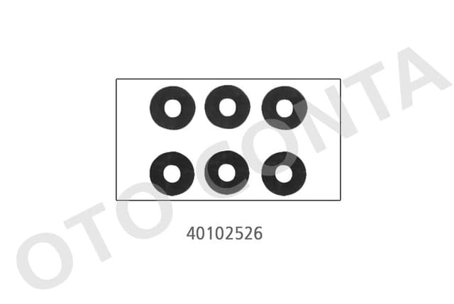 OTOCONTA SUBAP KAPAK PULU RONDELE 1300/1400 101526 MY 7703061077 OEM: MY 7703061077 - OTOCONTA 40102526 kodlu oto yedek parça