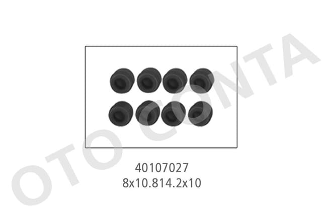 OTOCONTA SUBAP KEÇESİ TAKIM VİTON DOBLO 1.9 D  - OTOCONTA 40107027 kodlu oto yedek parça