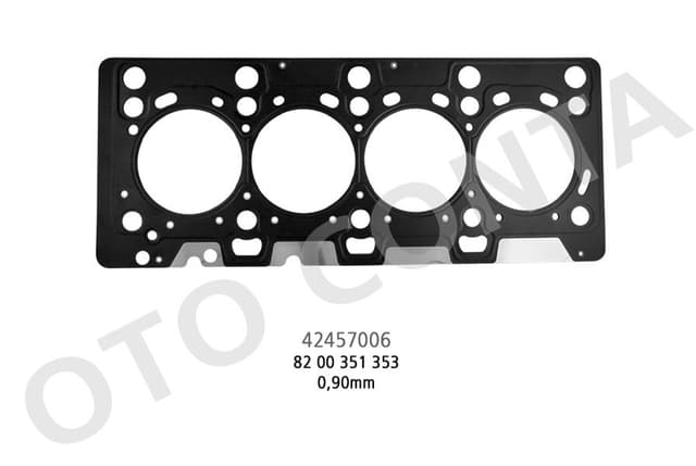 OTOCONTA SKC ÇELİK MLS Y.MODEL 0.82mm KALIN MGN 1.5 DCİ K9K 732-734-764-781 8200351354 OEM: 8200351354 - OTOCONTA 42457006 kodlu oto yedek parça