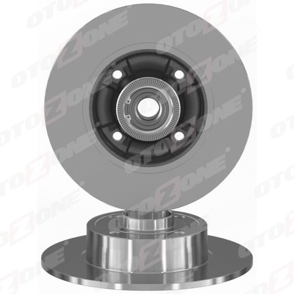 OTOZONE ARKA FREN AYNASI RENAULT MEGANE II 02 MODUS 04 CLIO III 05 240x82.5x4DELİK RULMANLI ABS SENSÖRLÜ 7701207823-432005338R-8660001811 OEM: 7701207823-432005338R-8660001811 - OTOZONE BD1007 kodlu oto yedek parça