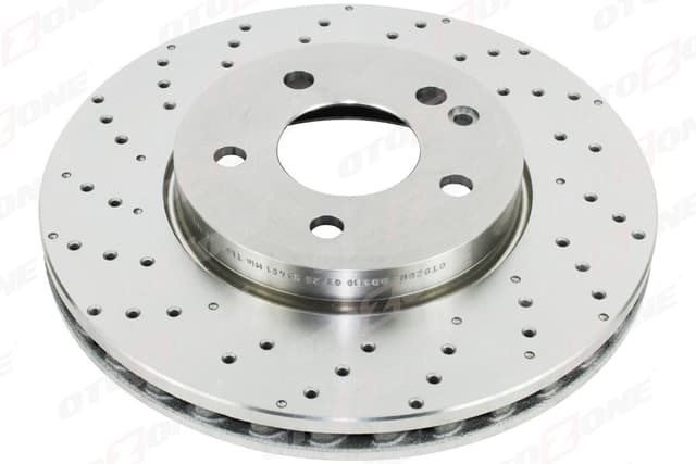 OTOZONE FREN DISKI ON MERCEDES W176 W246 C117 X117 X156 OEM: A2464212512 - OTOZONE BD6110 kodlu oto yedek parça