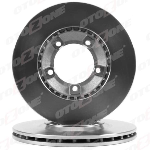 OTOZONE ÖN FREN DİSKİ HAVA KANALLI HYUNDAI H100 2.5L D4BA D4BF 4D55 4D56 PANELVAN 94-05 / 2.6L D4BB KAMYON ET 96-03 253 çap x 5 bijon - Adet disk fiyatıdır OEM: 5812944010 - OTOZONE BD8014 kodlu oto yedek parça