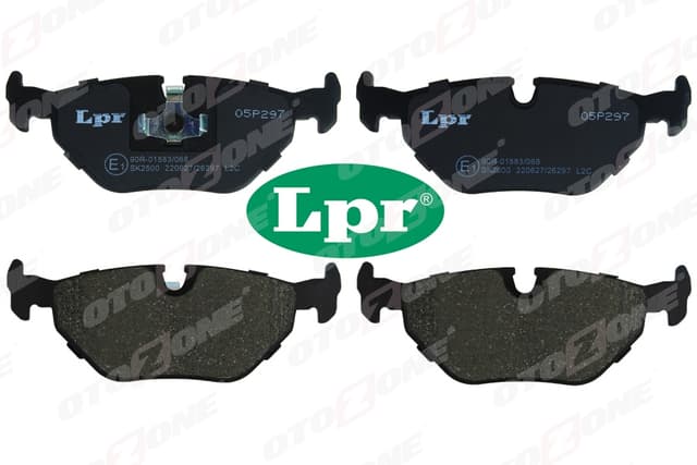 OTOZONE FREN BALATASI ARKA BMW E30 E36 E46 E85 E86 OEM: 34216778168 - OTOZONE FDA6003-1 kodlu oto yedek parça