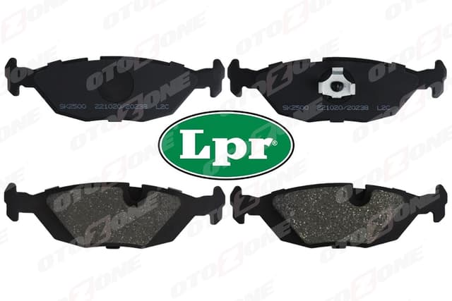 OTOZONE FREN BALATASI ARKA BMW E30 E28 E24 34211158912 OEM: 34211158912 - OTOZONE FDA6008 kodlu oto yedek parça