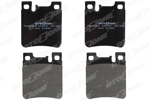 OTOZONE FREN BALATASI ARKA MERCEDES W203 C208 W124 W210 W140 OEM: A0034204920 - OTOZONE FDA6029 kodlu oto yedek parça
