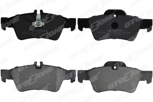 OTOZONE FREN BALATASI ARKA MERCEDES C218 C219 W211 S211 W212 S212 W221 C215 OEM: A0054209320 - OTOZONE FDA6033 kodlu oto yedek parça