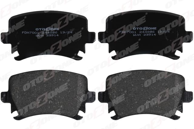 OTOZONE ARKA BALATA PASSAT-CC-CADDY-GOLF5-GOLF6-JETTA-A3-A6-LEON-OCTAVIA-SUPERB 04 GDB1622 3C0698451D-1K0698451G-4F0698451D OEM: 3C0698451D-1K0698451G-4F0698451D - OTOZONE FDA7001 kodlu oto yedek parça