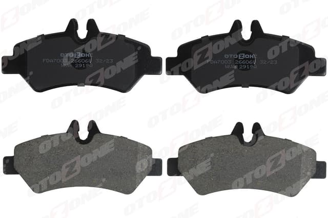 OTOZONE FREN BALATASI ARKA MERCEDES SPRINTER B906 06 . VW CRAFTER 30-35-50 TEK TEKER A0044206920-2E0698451 OEM: A0044206920-2E0698451 - OTOZONE FDA7003 kodlu oto yedek parça
