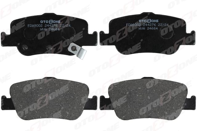 OTOZONE ARKA FREN BALATA TOYOTA AURIS. COROLLA 1.33L 1.6L 1NR-FE 1ZR-FAE NRE180 ZRE181 ZRE185 12- 1.4L 1ND-FTV D-4D NDE150 NDE180 07- 0446602180-0446602170-0446602181 OEM: 0446602180-0446602170-0446602181 - OTOZONE FDA9002 kodlu oto yedek parça