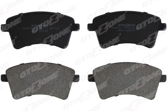 OTOZONE FREN BALATASI ON MERCEDES CITAN W415 12 . RENAULT KANGOO III 08 1.5dCi 1.6 16V A4154210610-410601334R OEM: A4154210610-410601334R - OTOZONE FDO1001 kodlu oto yedek parça