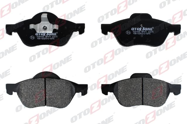 OTOZONE ÖN FREN BALATASI RENAULT LAGUNA II 01 05 LAGUNA III 07 15 MEGANE II 02 OEM: 7701206598-7701208183-7701209808 - OTOZONE FDO1005 kodlu oto yedek parça