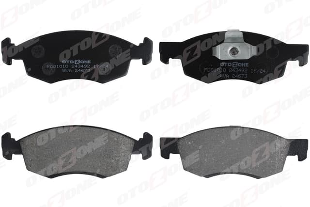 OTOZONE ÖN BALATA DACIA LOGAN 07 LOGAN PICK-UP 08 LOGAN EXPRESS 09 SANDERO 08 260x22 6001549803 OEM: 6001549803 - OTOZONE FDO1010 kodlu oto yedek parça