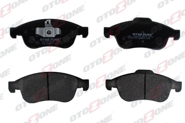 OTOZONE ÖN FREN BALATASI MEGANE III 09 SCENIC III 09 FLUENCE 10 DUSTER 10 LODGY 12 CAPTUR I 13 1.5 DCI 1.6 16V 410A12582R-410600379R-410605961R OEM: 410A12582R-410600379R-410605961R - OTOZONE FDO1013 kodlu oto yedek parça