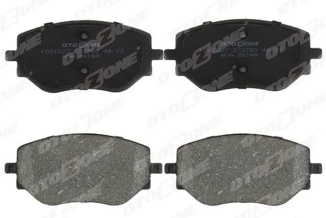 OTOZONE ON FREN BALATASI CLIO V 19 TALIANT 21 MICRA V 18 1.0 SCE 1.0 TCE 1.5 BLUE DCI 410608885R-D106000Q1J OEM: 410608885R-D106000Q1J - OTOZONE FDO1027 kodlu oto yedek parça