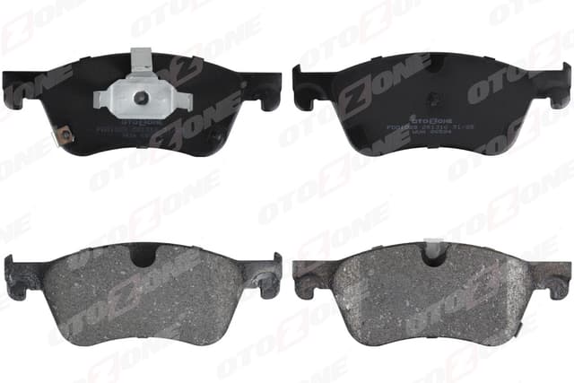 OTOZONE FREN BALATASI ON RENAULT AUSTRAL 23> DUSTER III 24> KANGOO III 24> NISSAN QASHQAI J12 22> OEM: 4106000Q3E-410600318R-D10606RN0A - OTOZONE FDO1028 kodlu oto yedek parça