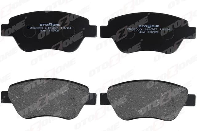 OTOZONE ÖN BALATA ALBEA-PALIO-STILO-SIENA DOBLO 1.3 1.9 IDEA CORSA 1.3 07 GDB1579-GDB1700 4254.06-55175317-55174420-WVA23705 OEM: 4254.06-55175317-55174420-WVA23705 - OTOZONE FDO2000 kodlu oto yedek parça