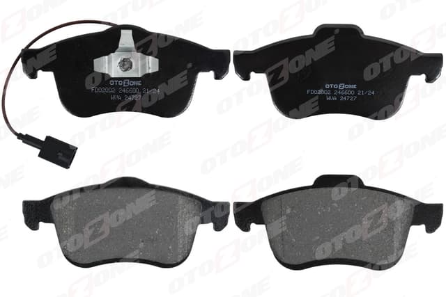 OTOZONE ÖN BALATA FIAT DOBLO III 10 OPEL COMBO 12 1.3D MTJ 1.4 1.6D MTJ 2.0D MTJ 77364929-77365311-77365396-WVA24727 OEM: 77364929-77365311-77365396-WVA24727 - OTOZONE FDO2002 kodlu oto yedek parça