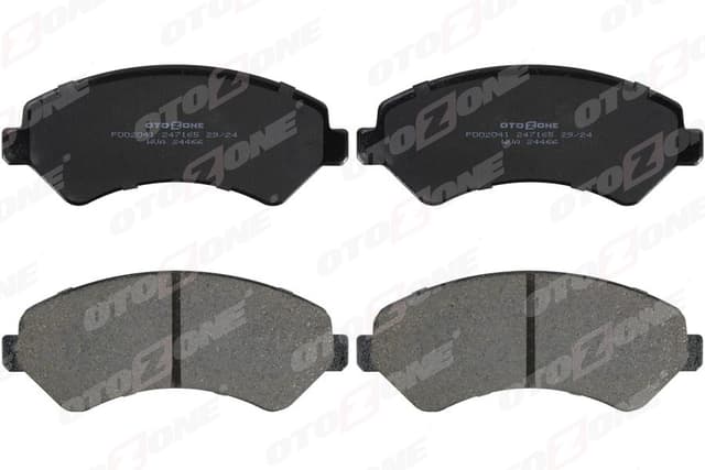 OTOZONE ÖN FREN BALATASI BOXER-DUCATO-JUMPER 06 16 OEM: 1623842580-4254.63-4254.64-77366021 - OTOZONE FDO2041 kodlu oto yedek parça