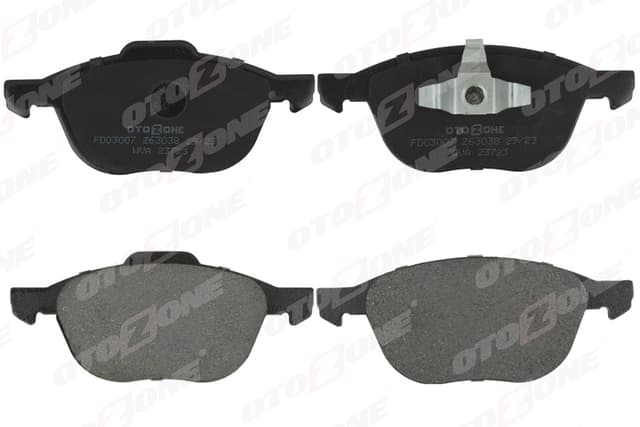 OTOZONE ÖN BALATA FOCUS 04 18 CMAX 07 19 KUGA I -II 08 14 VOLVO V40 19 C30 06 12 S70 08 13S40 04 12 V50 04 12 MAZDA 3 03 09 5 05 09 AV6J2K021AA-3M512K021AB-30742030 OEM: AV6J2K021AA-3M512K021AB-30742030 - OTOZONE FDO3007 kodlu oto yedek parça