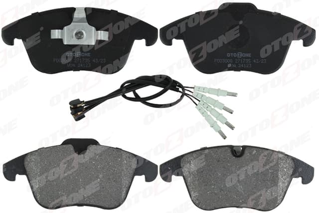 OTOZONE ON FREN BALATASI EVOQUE 12-18 FREELANDER 2 06-14 / MONDEO IV 07 / S MAX GALAXY 07 VOLVO S60 II 1.5 T3 15 18 S80 II 2.0 08 12 V60 I 11 15 V70 III 09 15 XC70 II 09 12 OEM: ME6G9J2K021AB-30793941-LR027309 - OTOZONE FDO3008 kodlu oto yedek parça