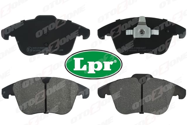 OTOZONE ON FREN BALATASI EVOQUE 12-18 FREELANDER 2 06-14 / MONDEO IV 07 / S MAX GALAXY 07 VOLVO S60 II 1.5 T3 15 18 S80 II 2.0 08 12 V60 I 11 15 V70 III 09 15 XC70 II 09 12 OEM: ME6G9J2K021AB-30793941-LR027309 - OTOZONE FDO3024 kodlu oto yedek parça