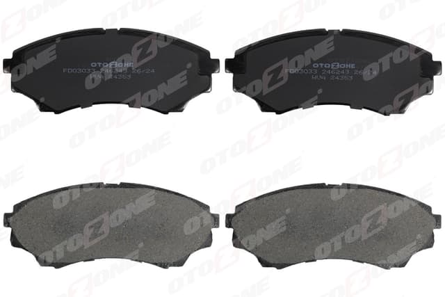 OTOZONE ON FREN BALATASI MAZDA 4 4 B 2500 RANGER 02 06 2.5TD / 3.0TD 06 12 UMY13328ZA-3M352001AA-WVA24353 OEM: UMY13328ZA-3M352001AA-WVA24353 - OTOZONE FDO3033 kodlu oto yedek parça