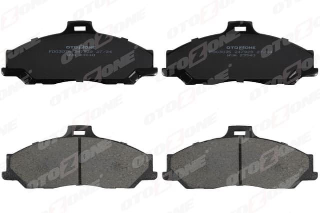 OTOZONE ÖN BALATA RANGER 2.5 D TD 4X4 99 3.0 TDCİ 05 MAZDA B SERİSİ 2.5 D TD 98 GDB3353 OEM: 2M342001FA-UJY63323Z-UJY63328Z - OTOZONE FDO3035 kodlu oto yedek parça