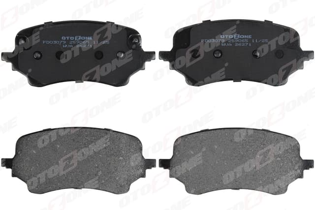 OTOZONE ÖN FREN BALATASI PUMA 09-2019 OEM: 2413372-2425653-KTL1TC2K021AC - OTOZONE FDO3079 kodlu oto yedek parça