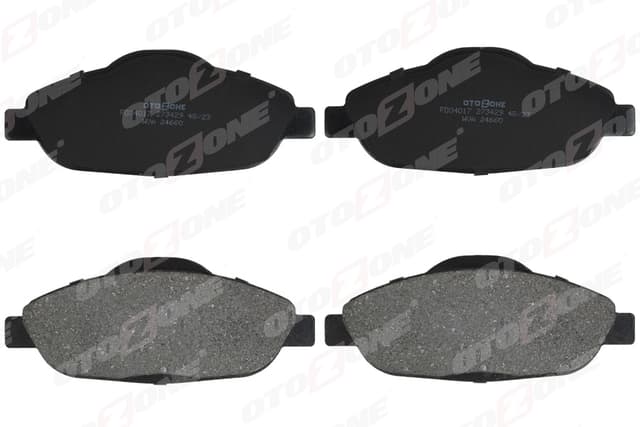 OTOZONE ÖN BALATA P308 1.4 1.6 HDİ 2.0 HDİ 07 P308 SW 07 P308 CC 1.6 HDİ 09 P3008 13 1.6 HDI-VTI 1647862780-4254.26-1609253080 OEM: 1647862780-4254.26-1609253080 - OTOZONE FDO4017 kodlu oto yedek parça