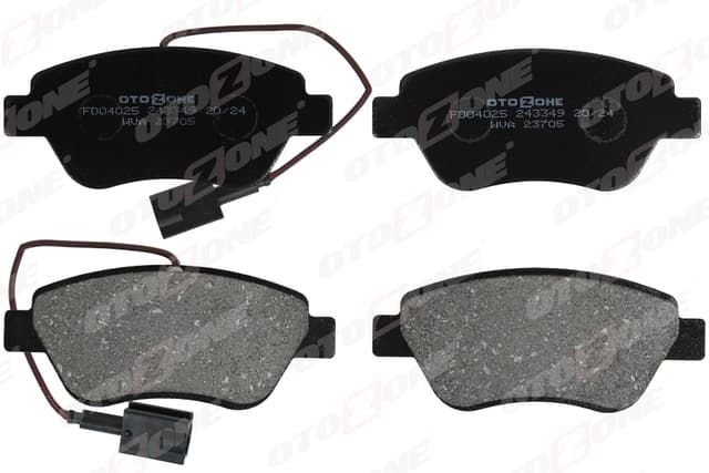 OTOZONE ÖN BALATA NEMO 1.3 HDİ 75 09 BIPPER 1.3 HDİ 75 10 BIPPER TEPEE 1.3 HDİ 10 FIORINO 1.4 1.3D 09 ÇİFT FİŞLİ 4254.C8-77365651-77364874 OEM: 4254.C8-77365651-77364874 - OTOZONE FDO4025 kodlu oto yedek parça