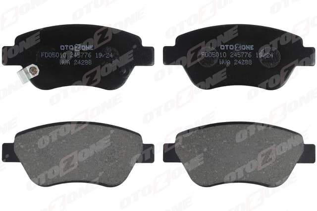 OTOZONE ÖN BALATA CORSA D KÜÇÜK TİP 1.0-1.2-1.3 CDTI-1.4 06 ADAM 14 DOBLO 03 PANDA 04 1605226-93169174-77364919-93169254 OEM: 1605226-93169174-77364919-93169254 - OTOZONE FDO5010 kodlu oto yedek parça