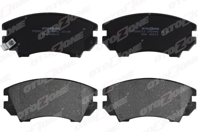 OTOZONE ÖN BALATA OPEL ASTRA J 12 14 INSIGNIA 08 11 ZAFIRA 11 SAAB 9.5 10 17 JANT GDB1783 OEM: 1605434-95520061-1605317-1680880480 - OTOZONE FDO5012 kodlu oto yedek parça