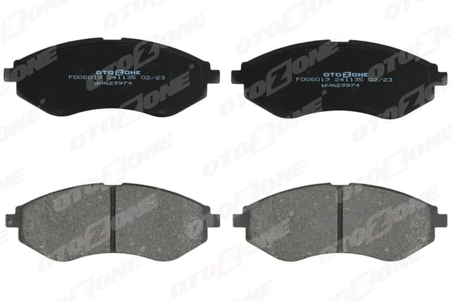 OTOZONE ÖN FREN BALATASI CHEVROLET AVEO 05 KALOS 02 94566892-96534653-PW892497-WVA23974 OEM: 94566892-96534653-PW892497-WVA23974 - OTOZONE FDO5019 kodlu oto yedek parça