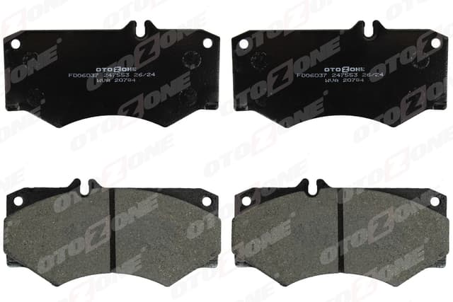 OTOZONE FREN BALATASI ON MERCEDES G-CLASS W460 W461 W463 A0084204020 OEM: A0084204020 - OTOZONE FDO6037 kodlu oto yedek parça