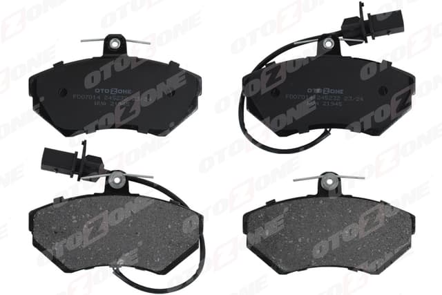 OTOZONE ÖN BALATA FİŞLİ KÜÇÜK TİP PASSAT-A4 97-04 GDB1366 8E0698151B-8E0698151M-8E0698151N OEM: 8E0698151B-8E0698151M-8E0698151N - OTOZONE FDO7014 kodlu oto yedek parça