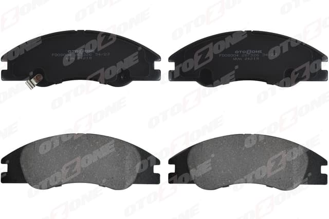 OTOZONE ÖN BALATA KIA CERATO II/SPECTRA FE22/FE24 1.6-1.8-2.0-1.5CRDI 08 GDB3367 OEM: 581012FA10-581012FA20-WVA24218 - OTOZONE FDO8004 kodlu oto yedek parça