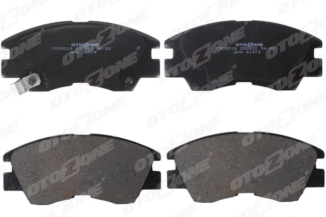 OTOZONE ÖN BALATA L200 2.5D 2.5TD 86-96 L300 2.5D 86-06 2.5TD 01-03 PAJERO 2.5TD 2.6 3.0 86-90 GDB729 MZ690017-MR389523-WVA21373 OEM: MZ690017-MR389523-WVA21373 - OTOZONE FDO9018 kodlu oto yedek parça