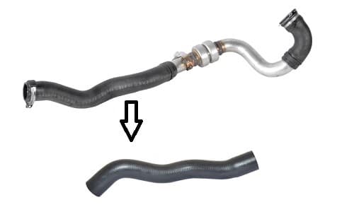 OTOZONE TURBO HORTUMU BÜYÜK DACIA DUSTER 10> 1.5dCi OEM: 8200598006 - OTOZONE HOB1045 kodlu oto yedek parça