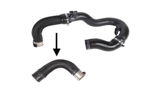 OTOZONE TURBO HORTUMU FIAT DOBLO CARGO 263 263 -201- OEM: 52091408 - OTOZONE HOB2144 kodlu oto yedek parça